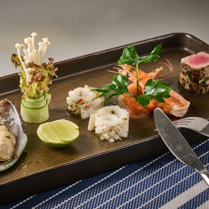 “KEP” Mezze Plate