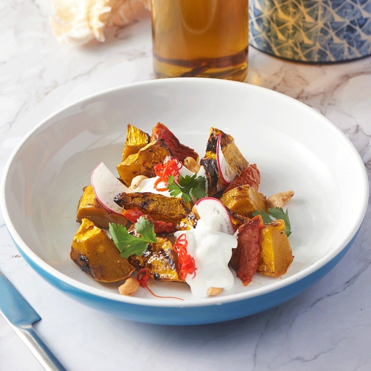 ROASTED PUMPKIN SALAD