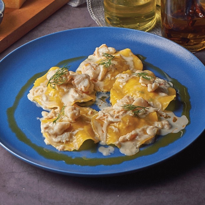 CRAB RAVIOLI