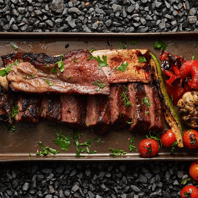 CHARCOAL GRILLED BEEF SHORT RIB